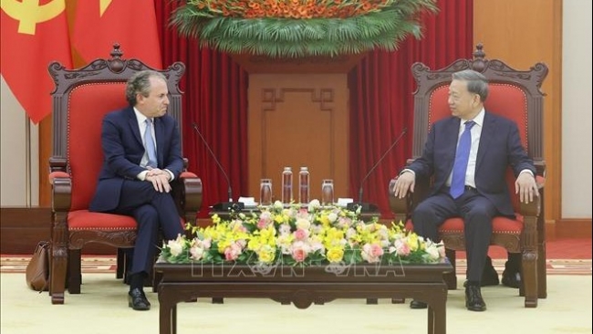 Tổng Bí thư Tô Lâm tiếp Giám đốc điều hành Tập đoàn Rosen Partners