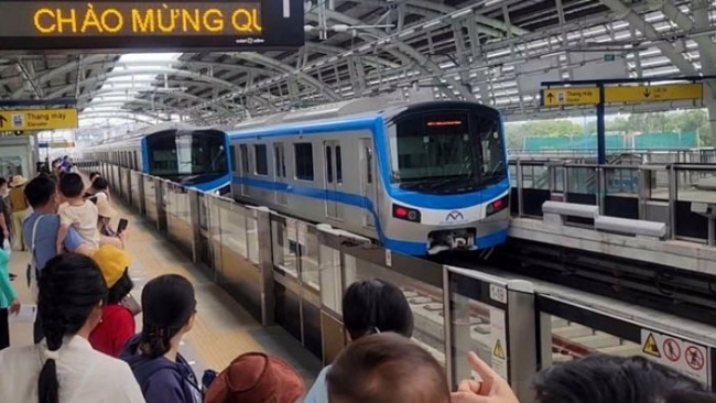 TP Hồ Chí Minh: Tăng chuyến metro phục vụ dịp nghỉ lễ 30/4 và 1/5