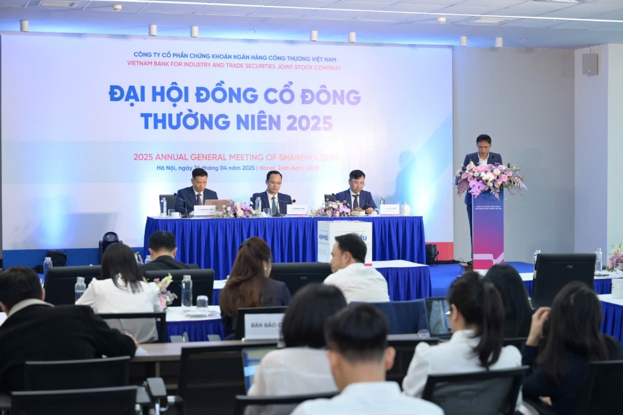Đại hội đồng cổ đông Chứng khoán Công thương 2025: Phát hành cổ phiếu để trả cổ tức với tỷ lệ 43% Đại hội đồng cổ đông Chứng khoán Công thương 2025: Phát hành cổ phiếu để trả cổ tức với tỷ lệ 43%