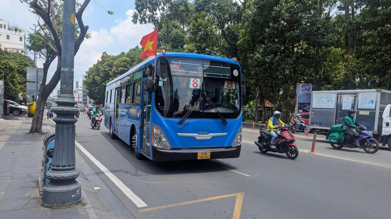 TP Hồ Chí Minh: Miễn vé tất cả các tuyến xe buýt trong ngày 30/4