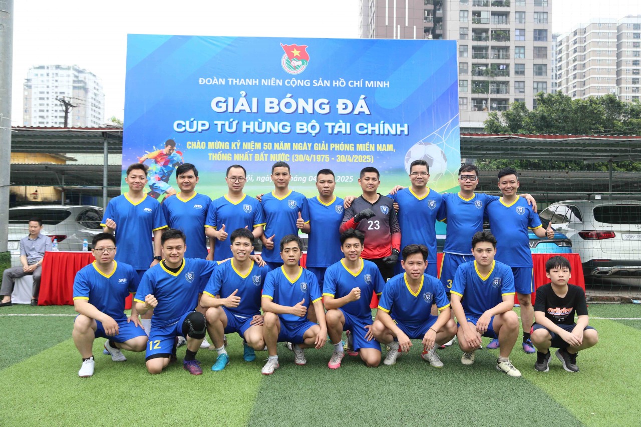 Đoàn Thanh niên Bộ Tài chính tổ chức Giải bóng đá tứ hùng MOF- Cup 2025