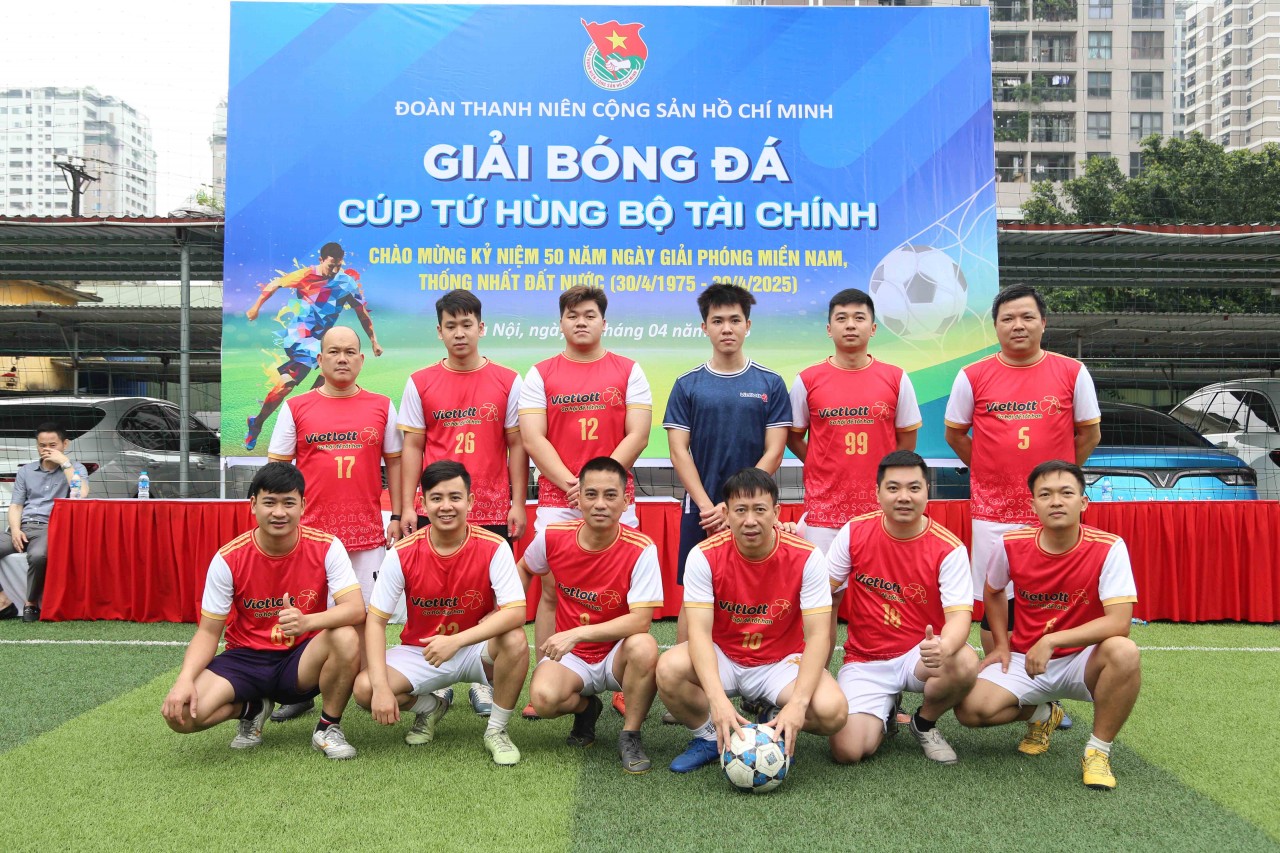 Đoàn Thanh niên Bộ Tài chính tổ chức Giải bóng đá tứ hùng MOF- Cup 2025