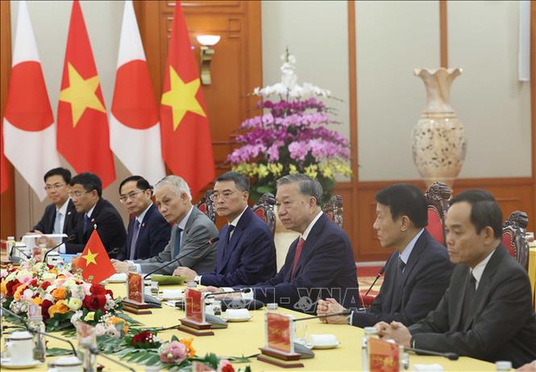 Tổng Bí thư Tô Lâm hội kiến Thủ tướng Nhật Bản- Ảnh 3.