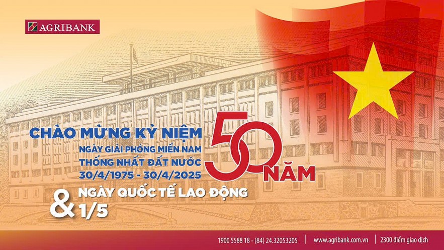 Agribank - Dấu ấn niềm tin trong dòng chảy 50 năm thống nhất đất nước Agribank - Dấu ấn niềm tin trong dòng chảy 50 năm thống nhất đất nước
