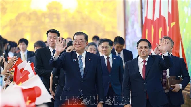 Thủ tướng Nhật Bản Ishiba Shigeru kết thúc tốt đẹp chuyến thăm chính thức Việt Nam