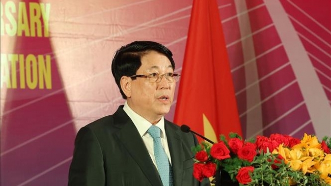 Chủ tịch nước Lương Cường chủ trì tiệc chiêu đãi trưởng đoàn các nước