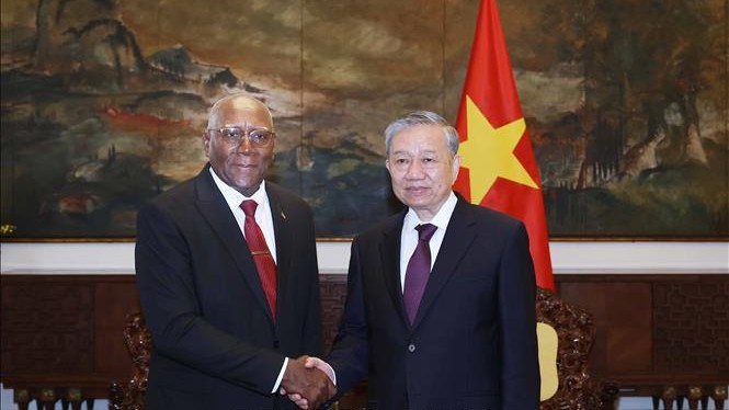 Tổng Bí thư Tô Lâm hội kiến Ủy viên Bộ Chính trị, Phó Chủ tịch nước Cuba