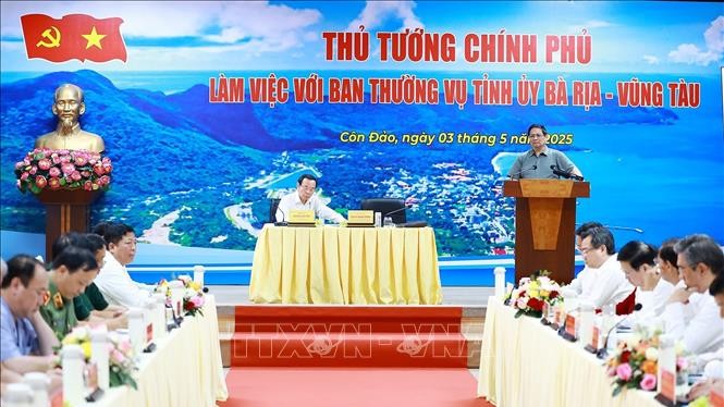 Thủ tướng Phạm Minh Chính: Phát triển Côn Đảo sáng, xanh, sạch, đẹp, hiện đại tầm quốc tế