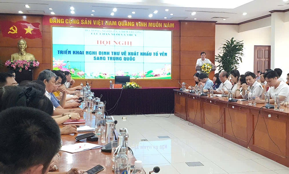 Sản phẩm tổ yến thô được phép xuất khẩu sang Trung Quốc Sản phẩm tổ yến thô được phép xuất khẩu sang Trung Quốc