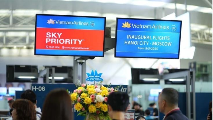 Vietnam Airlines resumes direct Hanoi - Moscow flights