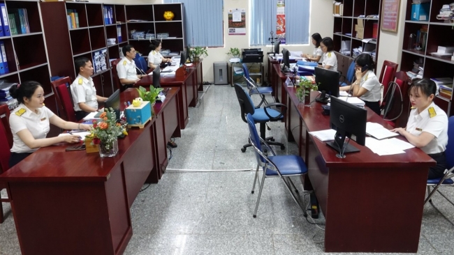 Chi cục Thuế khu vực V thu ngân sách 4 tháng tăng 39% so với cùng kỳ