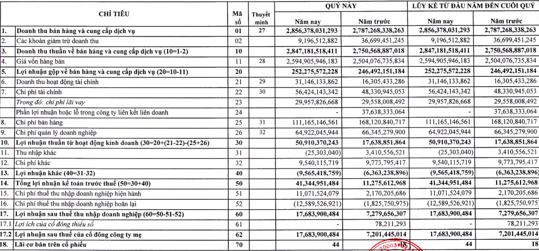Thuỷ sản Minh Phú báo lãi trở lại nhờ tối ưu chi phí và doanh thu tài chính tăng mạnh