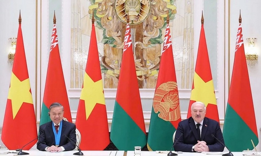 Việt Nam-Belarus chính thức thiết lập quan hệ Đối tác Chiến lược