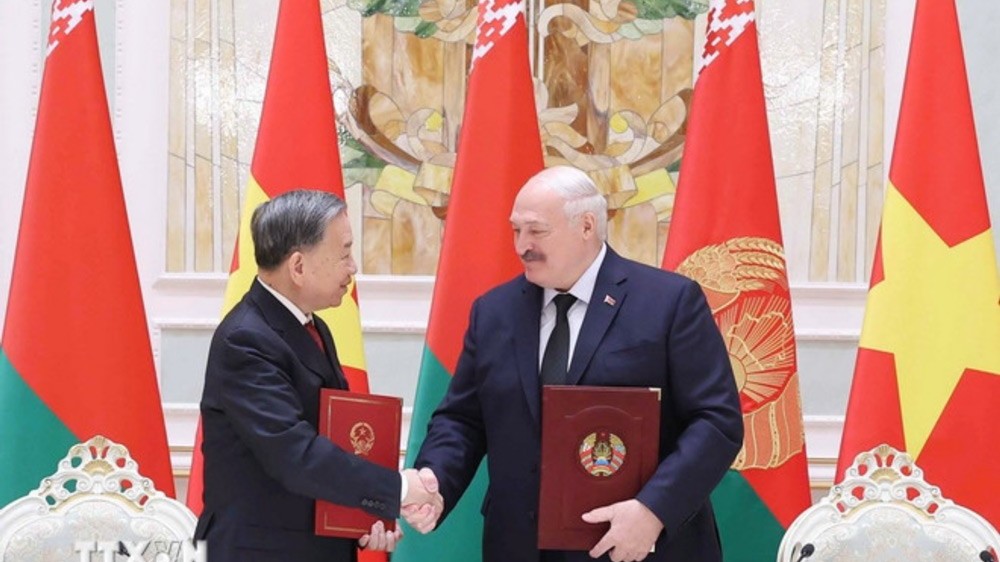 Việt Nam-Belarus chính thức thiết lập quan hệ Đối tác Chiến lược
