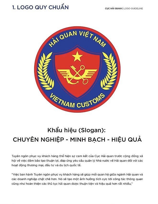 Ra mắt Bộ nhận diện Hải quan Việt Nam