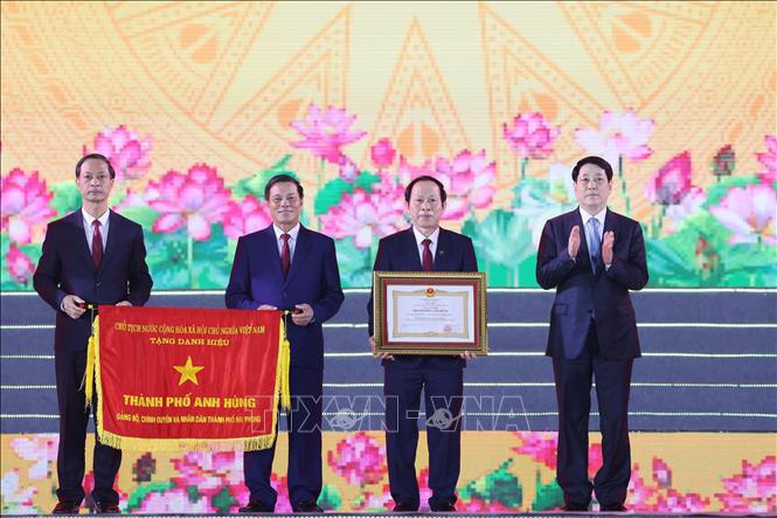 Chủ tịch nước Lương Cường: Hải Phòng có cơ hội to lớn sánh vai với các thành phố tiêu biểu ở châu Á- Ảnh 3.