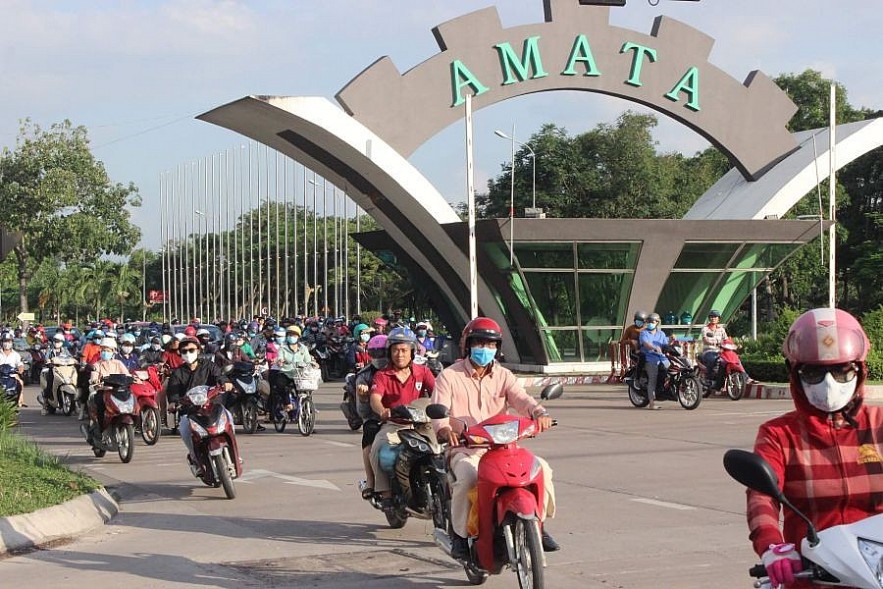 Khu công nghiệp Amata được Đồng Nai lựa chọn chuyển sang mô hình khu công nghiệp sinh thái. Ảnh: Việt Dũng Khu công nghiệp Amata được Đồng Nai lựa chọn chuyển sang mô hình khu công nghiệp sinh thái. Ảnh: Việt Dũng