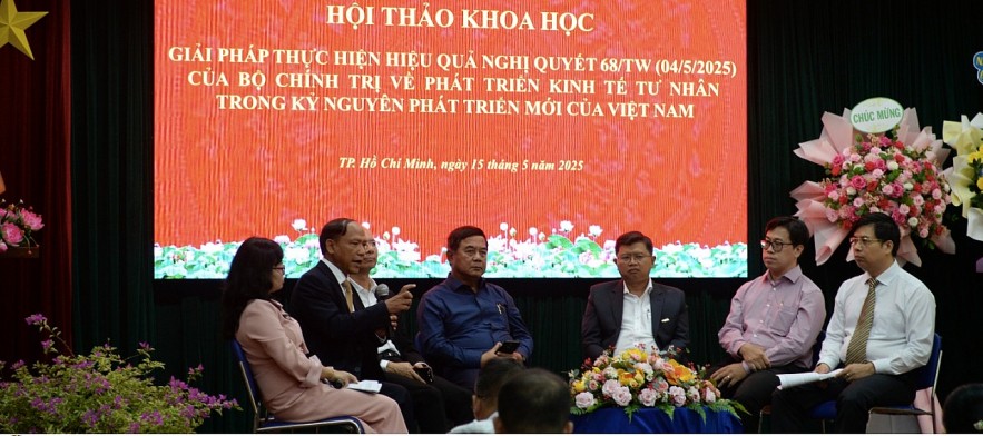 Giải pháp thực hiện hiệu quả Nghị quyết 68 để thúc đẩy kinh tế tư nhân Chuyên gia hiến kế giải pháp để thúc đẩy kinh tế tư nhân phát triển
