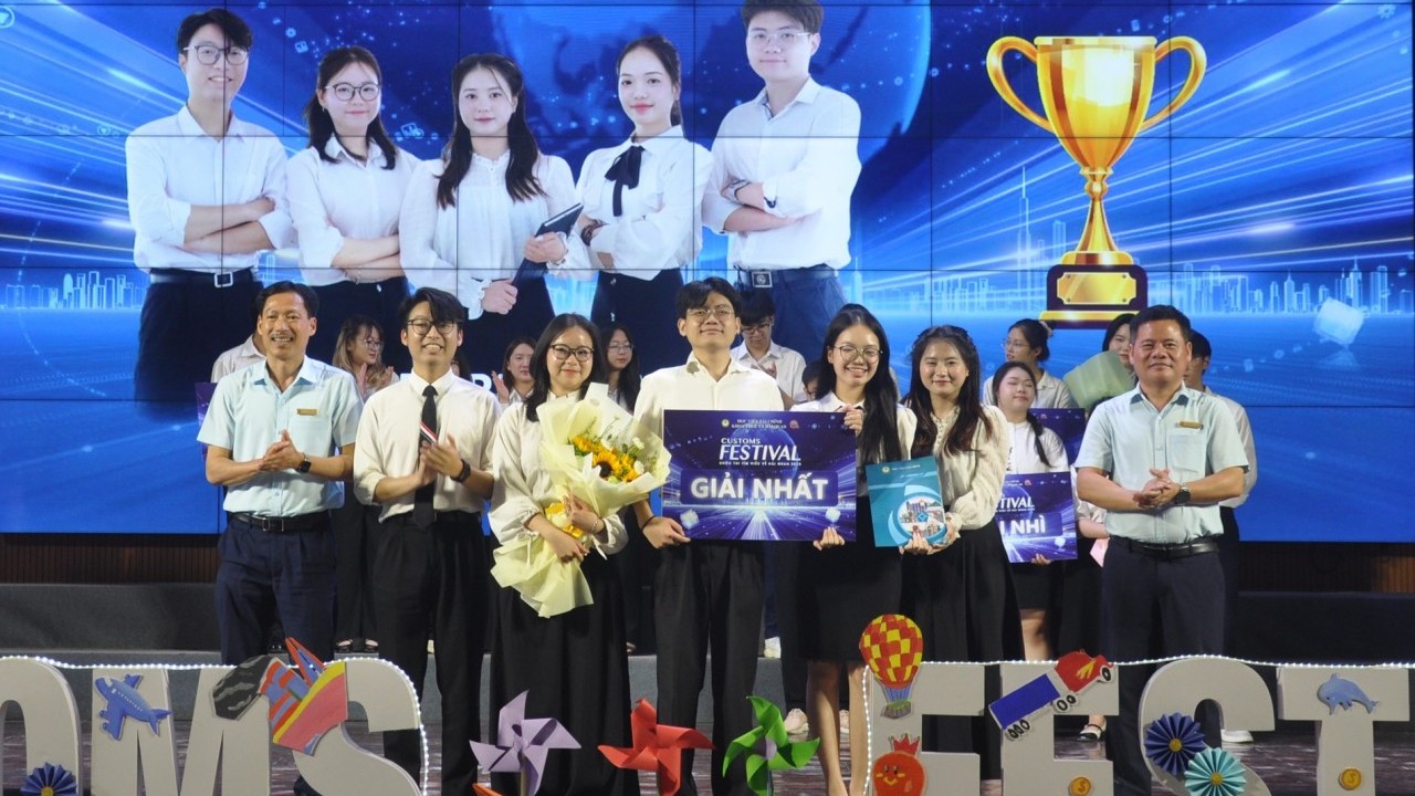 Chung kết Festival Hải quan 2025: Chuẩn bị hành trang, kỹ năng kiến thức thực tiễn cho sinh viên