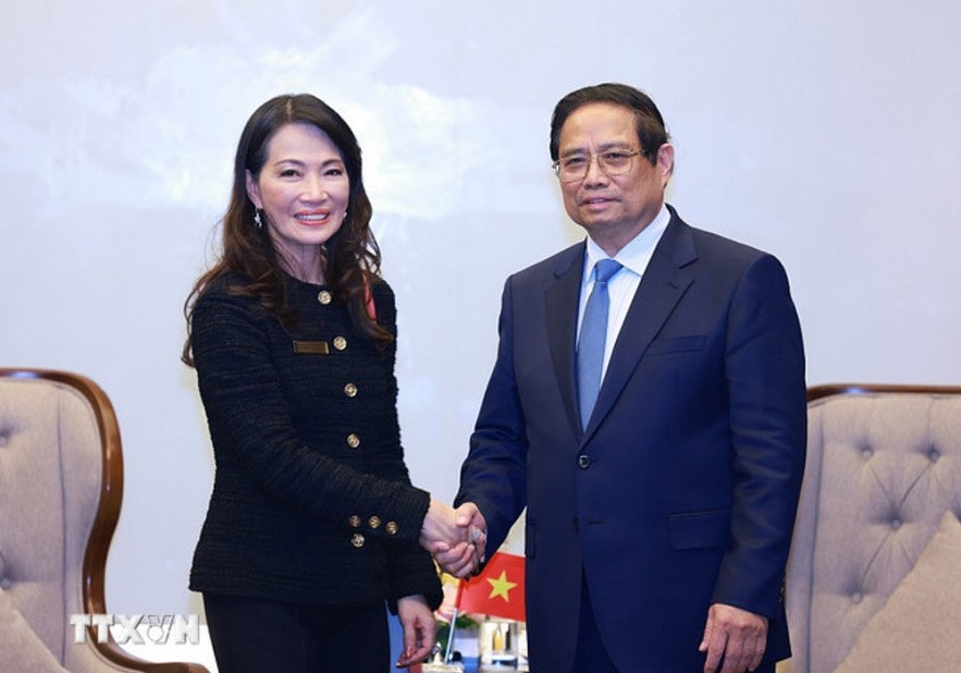 Thủ tướng Phạm Minh Chính tiếp lãnh đạo các tập đoàn, doanh nghiệp hàng đầu của Thái Lan