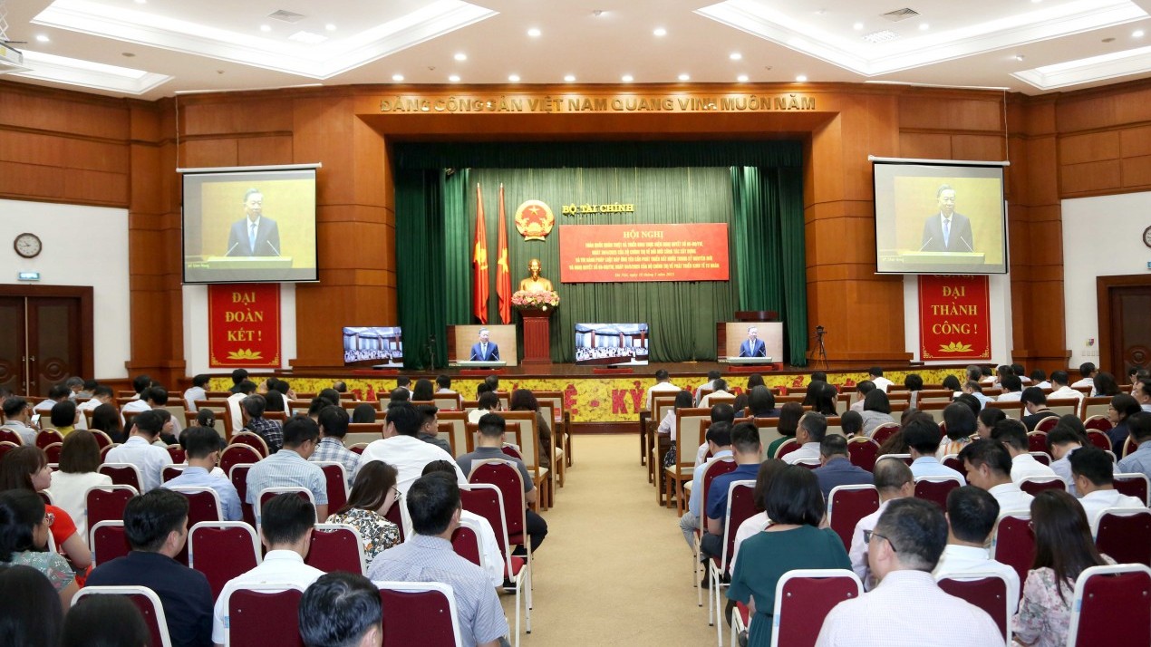 Bộ Tài chính quán triệt triển khai Nghị quyết số 66-NQ/TW và Nghị quyết số 68-NQ/TW