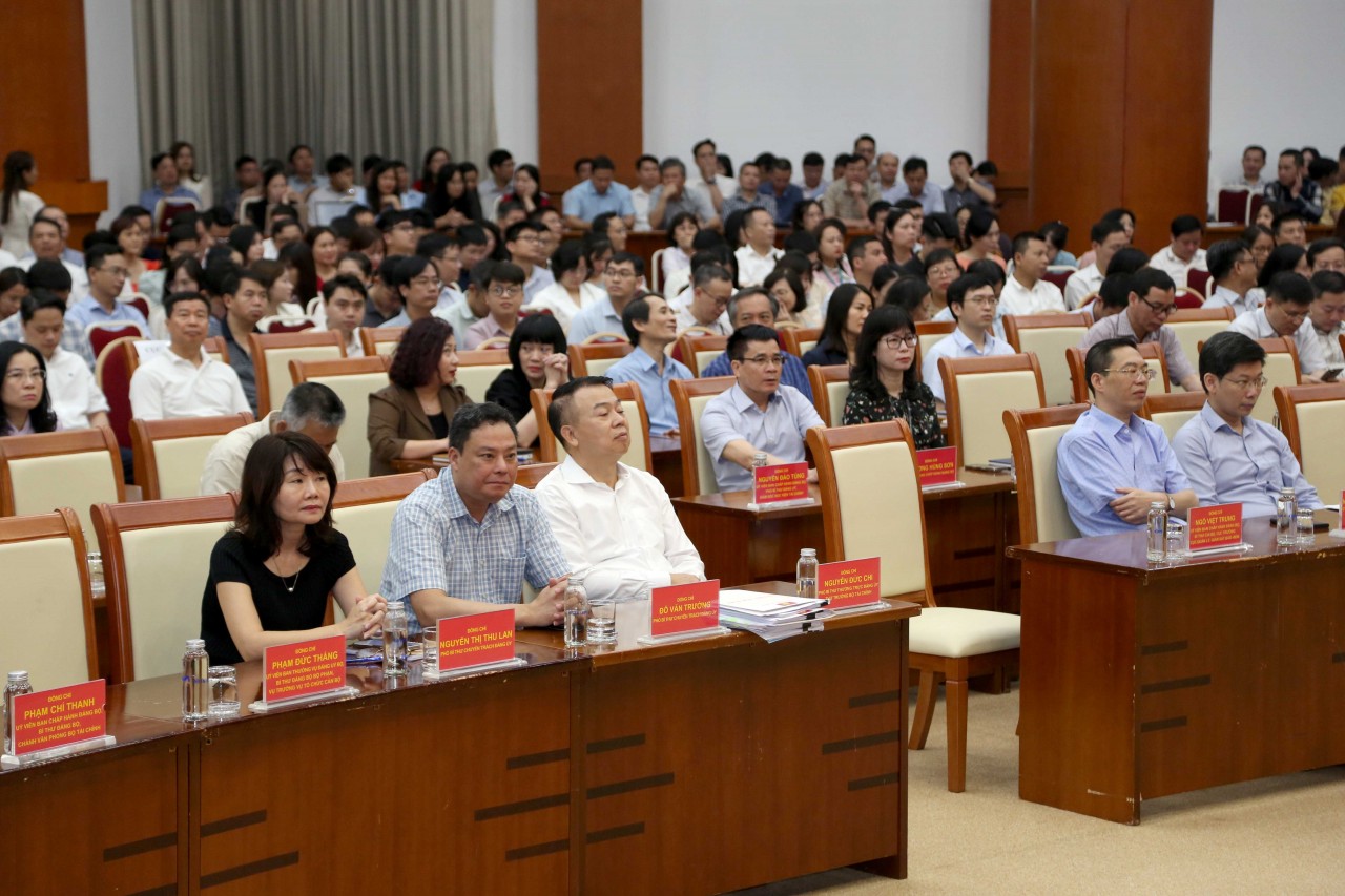 Đảng ủy Bộ Tài chính dự Hội nghị toàn quốc quán triệt, triển khai Nghị quyết số 66 và Nghị quyết số 68 Đảng ủy Bộ Tài chính dự Hội nghị toàn quốc quán triệt, triển khai Nghị quyết số 66 và Nghị quyết số 68