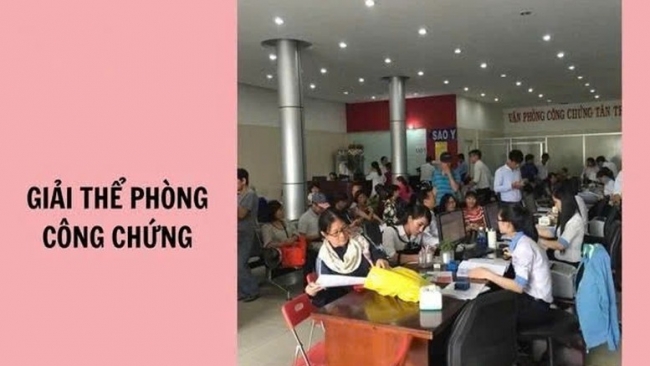 Lộ trình hoàn thành việc chuyển đổi, giải thể các phòng công chứng