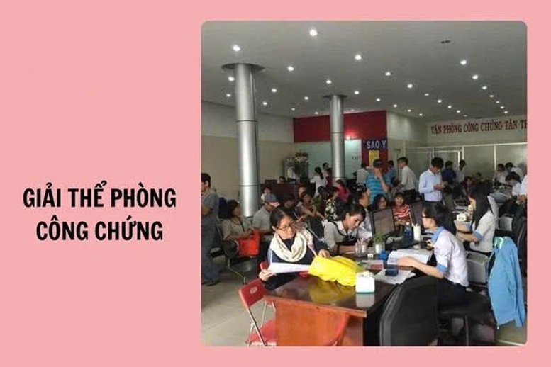 Lộ trình hoàn thành việc chuyển đổi, giải thể các Phòng công chứng- Ảnh 1.