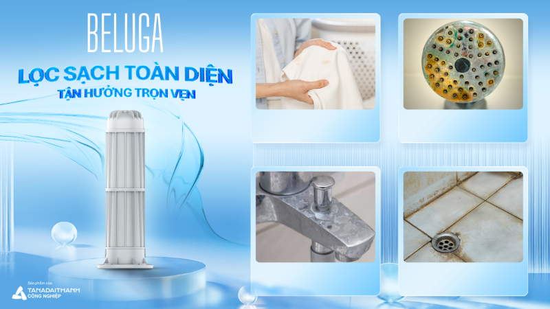 Lọc đầu nguồn Beluga - Lớp bảo vệ đầu tiên cho tổ ấm gia đình