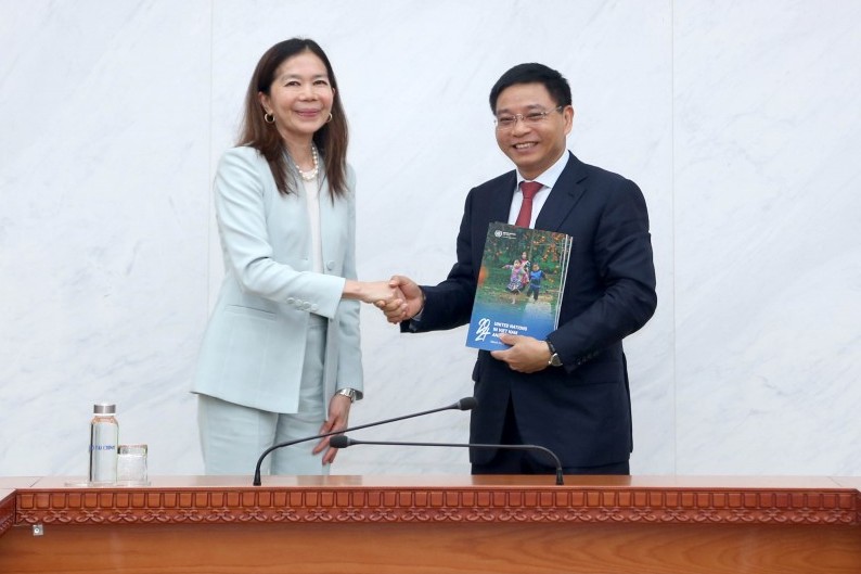 Bộ trưởng Nguyễn Văn Thắng tiếp Điều phối viên Liên Hợp quốc tại Việt Nam