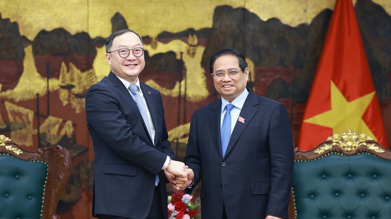 Thủ tướng tiếp lãnh đạo tập đoàn kinh tế hàng đầu Trung Quốc