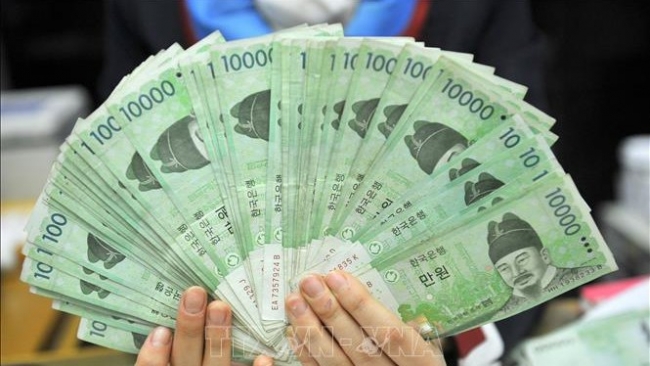 Hàn Quốc: Đồng Won chạm mức cao nhất trong hơn 6 tháng