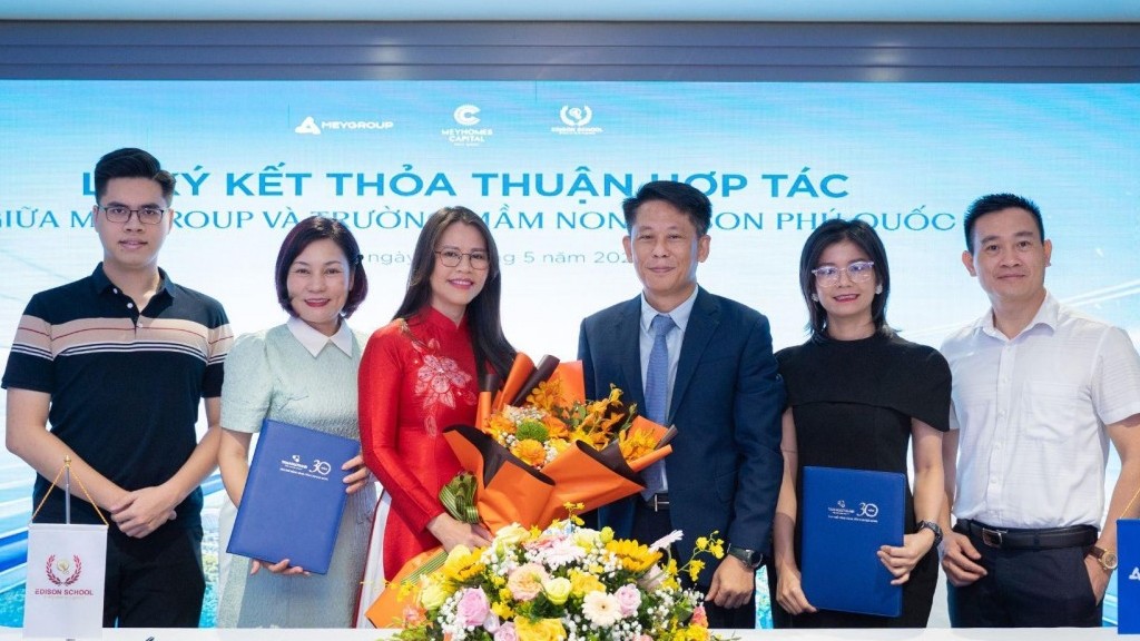 Lễ ký kết thỏa thuận hợp tác giữa MEYGROUP và Trường mầm non Edison Phú Quốc