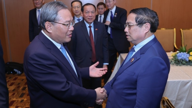 Thủ tướng Phạm Minh Chính hội đàm với Thủ tướng Trung Quốc Lý Cường