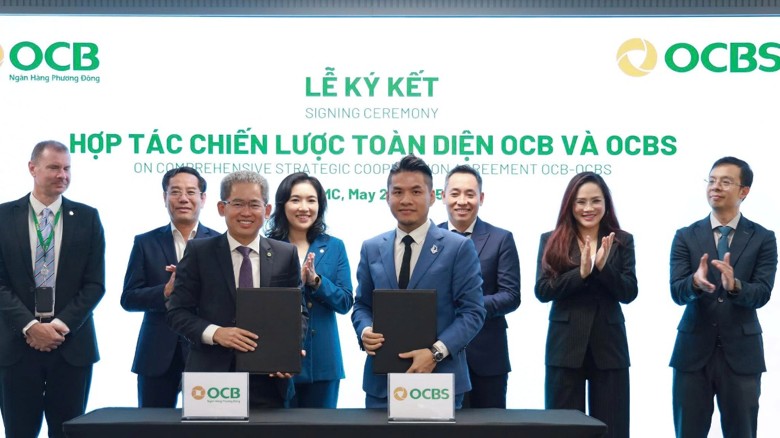 OCB ký kết hợp tác chiến lược toàn diện cùng chứng khoán OCBS