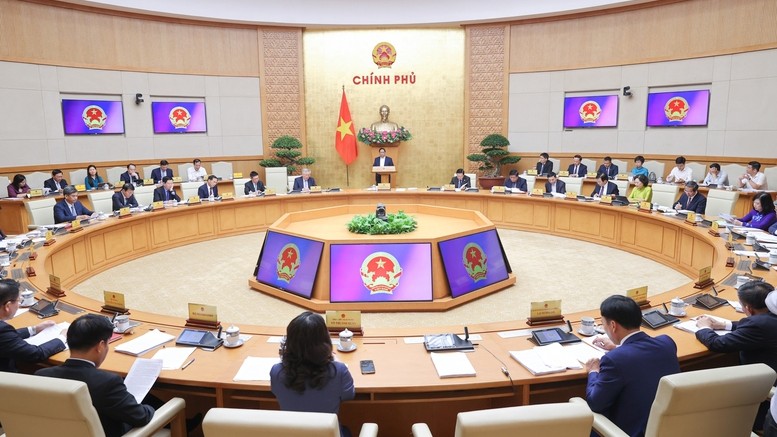 Thủ tướng Phạm Minh Chính chủ trì Phiên họp Chính phủ thường kỳ tháng 5/2025