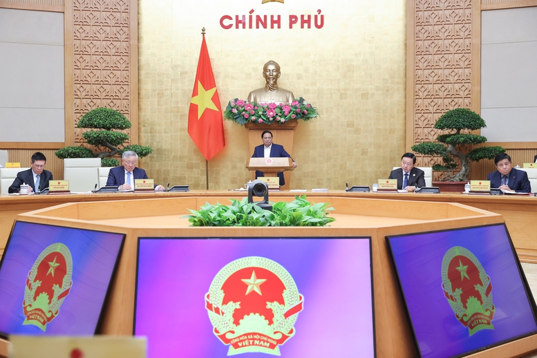 Thủ tướng Phạm Minh Chính chủ trì Phiên họp Chính phủ thường kỳ tháng 5/2025- Ảnh 2. Thủ tướng Phạm Minh Chính chủ trì Phiên họp Chính phủ thường kỳ tháng 5/2025- Ảnh 2.