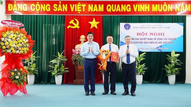 Ông Vũ Mạnh Chữ được bổ nhiệm giữ chức Giám đốc Bảo hiểm xã hội khu vực XXIII
