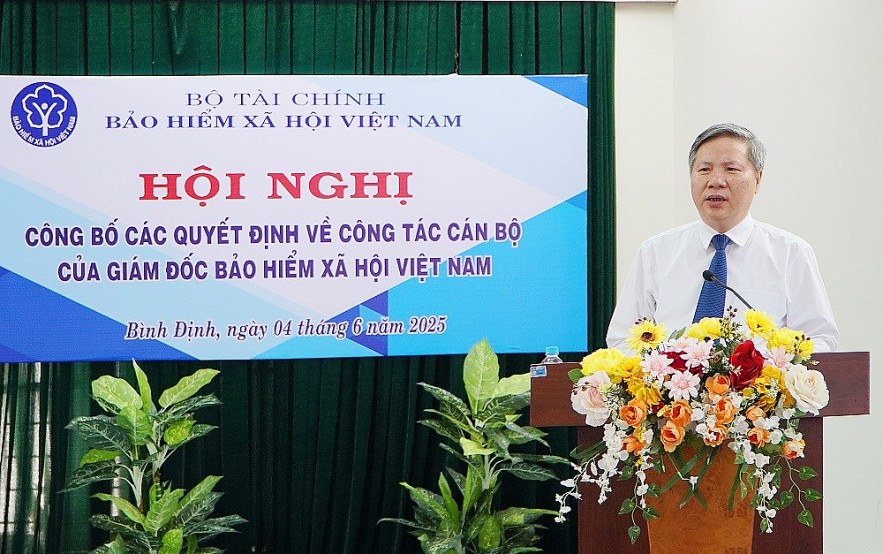 Ông Vũ Mạnh Chữ được bổ nhiệm giữ chức Giám đốc Bảo hiểm xã hội khu vực XXIII