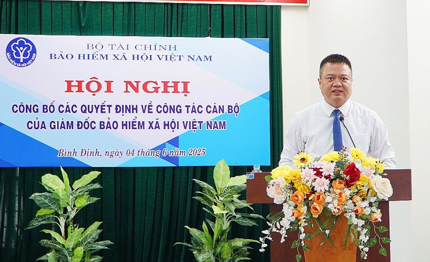 Ông Vũ Mạnh Chữ được bổ nhiệm giữ chức Giám đốc Bảo hiểm xã hội khu vực XXIII