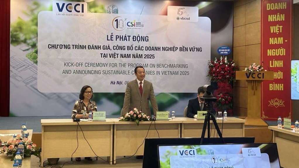 Phát động Chương trình đánh giá, công bố doanh nghiệp bền vững tại Việt Nam năm 2025