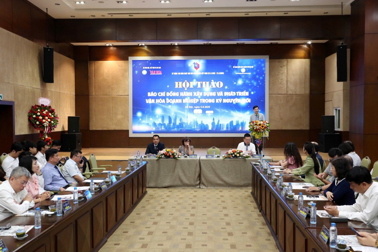 Báo chí có vai trò quan trọng trong đồng hành xây dựng, phát triển văn hóa doanh nghiệp Báo chí có vai trò quan trọng trong đồng hành xây dựng, phát triển văn hóa doanh nghiệp