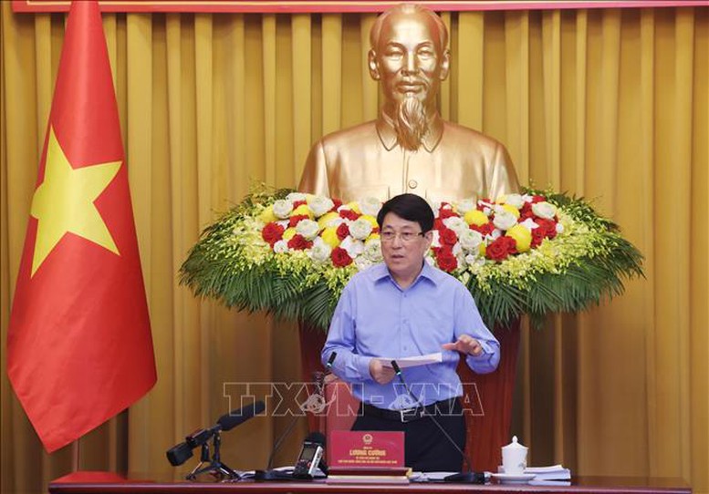 Chủ tịch nước: Quảng Ninh cần khẳng định vị thế đi đầu của vùng đồng bằng Bắc Bộ- Ảnh 2. Chủ tịch nước: Quảng Ninh cần khẳng định vị thế đi đầu của vùng đồng bằng Bắc Bộ- Ảnh 2.