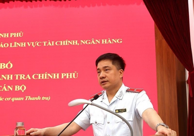 Công bố quyết định của Tổng Thanh tra Chính phủ về công tác cán bộ thanh tra lĩnh vực tài chính, ngân hàng
