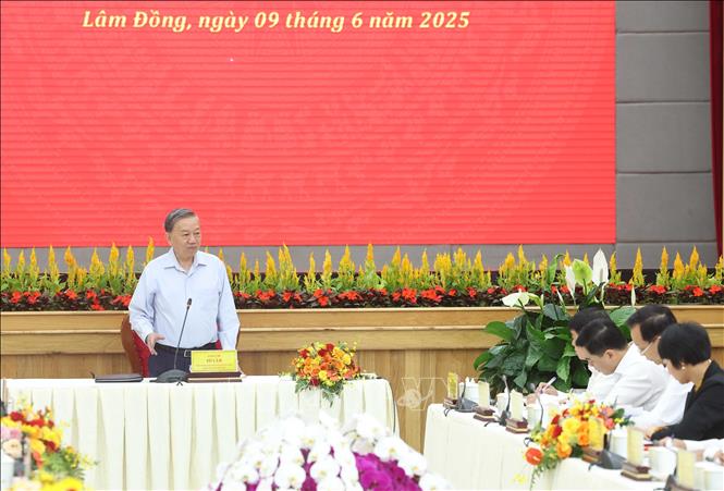 Tỉnh Lâm Đồng mới khẩn trương xây dựng lại quy hoạch tổng thể phát triển kinh tế - xã hội giai đoạn mới Chú thích ảnh