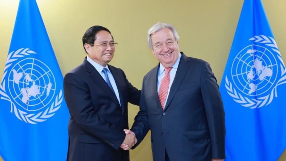 Tổng Thư ký LHQ: Việt Nam là hình mẫu của hòa bình và phát triển bền vững