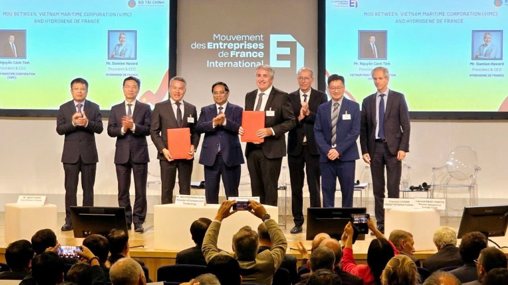 Hợp tác chiến lược trong nghiên cứu phát triển năng lượng sạch, năng lượng xanh giữa HDF (Energy) và VIMC