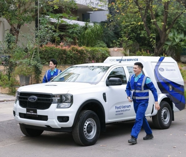 Ford mở rộng dịch vụ lưu động 4 giờ từ Hà Nội tới TP. Hồ Chí Minh