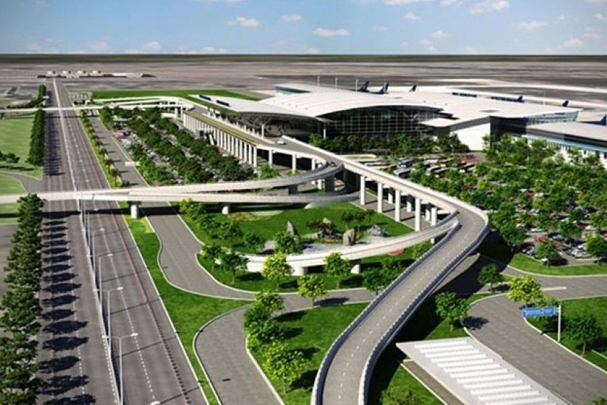 Mô hình sân bay quốc tế Long Thành. Ảnh minh họa Mô hình sân bay quốc tế Long Thành. Ảnh minh họa
