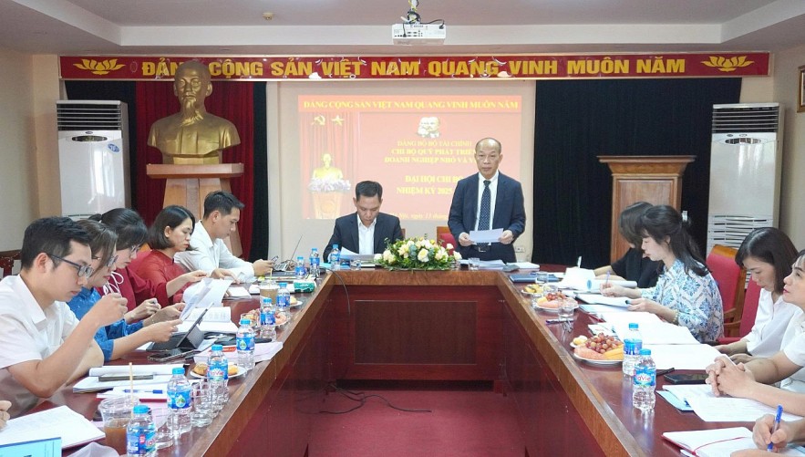 Chi bộ Quỹ Phát triển doanh nghiệp nhỏ và vừa: Chi bộ trong sạch, vững mạnh, tiêu biểu